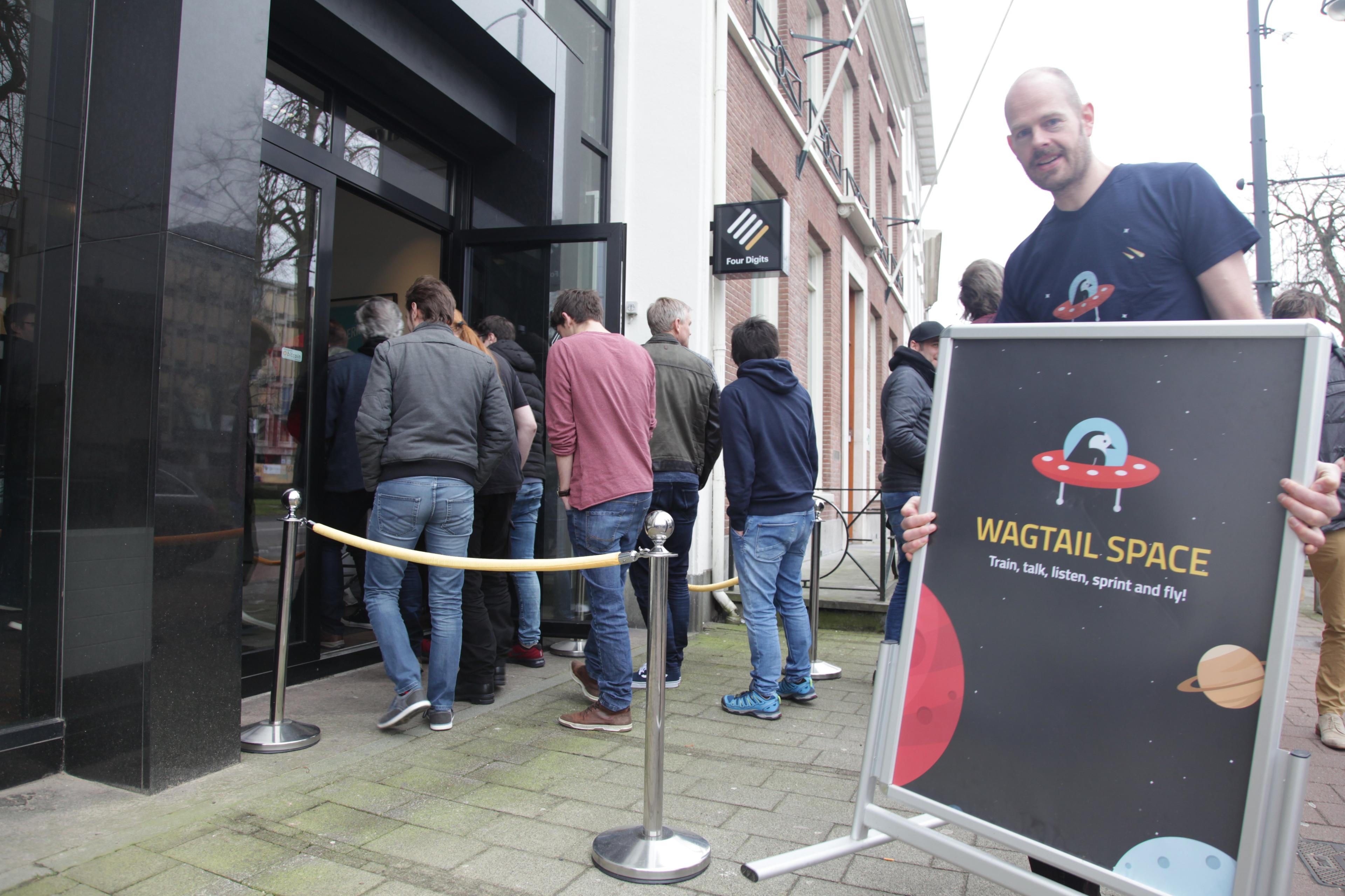 The audience at Wagtail Space NL (2022)